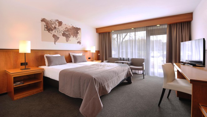 Comfort kamer hotel van der valk stein urmond vakantie badkamer mindervalide
